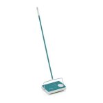 Leifheit balayeuse pour tapis regulus turquoise et blanc 11700