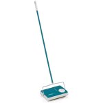 Leifheit balayeuse pour tapis regulus turquoise et blanc 11700