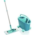 Leifheit clean twist m ergo mobile 52121 kit de nettoyage sol - balai a plat lave sol avec housse. seau ...