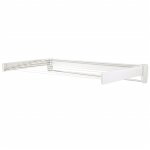Leifheit etendoir mural telegant plus 100 blanc 83100 Leifheit etendoir mural telegant plus 100 blanc 83100
