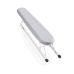 Leifheit jeannette de repassage 57 x 10, 5 cm, pliable, housse grise