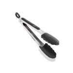 Leifheit proline 3041 pince a gril en acier inoxydable et silicone