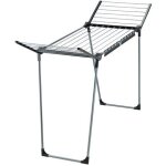 Leifheit - s�choir sur pied pegasus 150 solid slim black 15 m - noir