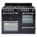 Leisure ck110f324k four et cuisini�re electrique gaz noir