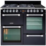 Leisure cookmaster ck100f324k - cuisinire (four  deux tages) - pose libre - largeur : 100 cm - profondeur ...