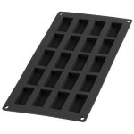 Lékué - moule financiers - 20 cavités - noir - gourmet Lékué - moule financiers - 20 cavités - noir - gourmet
