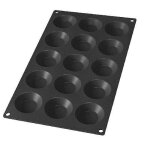 L�ku� - moule tartelettes - 15 cavit�s - noir - gourmet