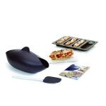 L�ku� - pain / moule pour baguettes set, silicone, marron , 30 x 25 x 15 cm - 3000085surm017