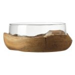 Leonardo 084411 bougeoir verre