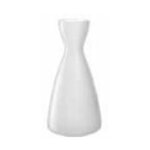Leonardo milano vase en forme de bouteille verre blanc