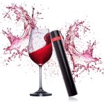 Letnerny - 1 tire - bouchon amovible en forme de rouge a lvres - pompe a vin - ouverture rapide pour ...