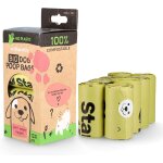 Letnerny - lot de 120 sacs biodégradables pour déjections canines ¿ vert Letnerny - lot de 120 sacs biodégradables pour déjections canines ¿ vert