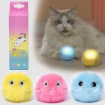 Letnerny - 3 pi�ces jouet pour chat, led peluche interactive pour chat, jouet chat interieur, chaton ...