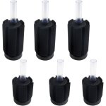 Letnerny - lot de 6 filtre biochimique en eponge souple pour aquarium de 10 a 20 gallons, pour alevins, ...
