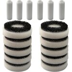 Letnerny - lot de 6 filtres en mousse et a charbon - compatible avec tous les aquariums biorb - contient ... Letnerny - lot de 6 filtres en mousse et a charbon - compatible avec tous les aquariums biorb - contient ...