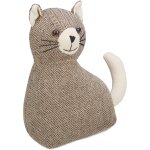 Letnerny - butoir de porte chat, amortisseur lourd en tissu, rempli de sable, cale sol, hxlxp 25, 5 x ...