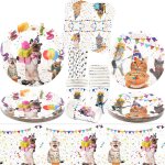 Letnerny - fournitures de fte pour chat, vaisselle de fte pour chat ¿ assiettes a dessert, assiettes, ...