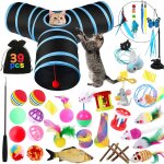 Letnerny - jouets chat, 39 pi�ces kit jouet chats, jouet pour chat animaux domestiques toys pour chat ...