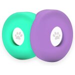 Letnerny - porte collier airtag pour chien, etui de collier en silicone airtag dapple, etui anti - perte ...