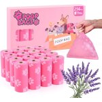 Letnerny - sacs a déjections canines biodégradables roses avec support - 256 grands sacs a déjections ... Letnerny - sacs a déjections canines biodégradables roses avec support - 256 grands sacs a déjections ...
