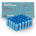 Letnerny - sacs hygi�niques extra stretch pour excr�ments chiens, r�sistants, faciles a ouvrir et etanche, ...