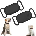 Letnerny - supports collier chien pour galaxy smarttag2, 2pcs collier pour chien en silicone pour localisateur ...