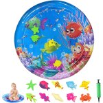 Letnerny - tapis de jeu pour chat, tapis d'eau sensoriel epaissi de haute qualit, cat water upstream ...