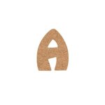Lettre en bois m�dium 15 cm
