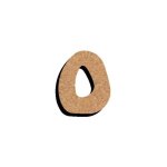 Lettre en bois m�dium 15 cm