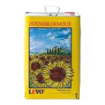 Levo huile de tournesol pure et naturelle 20l - huile v�g�tale de qualit� sup�rieure pour cuisine et ...