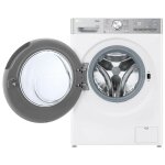 Lg f4dr9513p2w. abwqppt machine � laver s�chante pose libre chargement frontal blanc