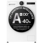 Lg f4x7009twb machine � laver chargement frontal 9 kg 1400 tr / min blanc