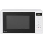 Lg mh6042dw micro - ondes grill 20 litres, 700 w, 5 niveaux de puissance, nettoyage facile, blanc