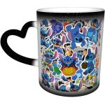 Li - lo and sti - tch coffee mug for men women kids heat - sensitive color changing mugs star tea cups ...