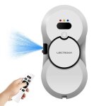 Liectroux robot lave vitre hcr - 10 blanc - 2800 pa - rservoir 30ml - nettoyage auto - robot laveur de ...