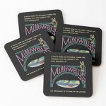Liège sous - verres en bois guide de l'auto - stoppeur - restaurant milliways 9, 5 cm lot de 4 pour boissons ... Liège sous - verres en bois guide de l'auto - stoppeur - restaurant milliways 9, 5 cm lot de 4 pour boissons ...