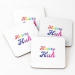 Lige sous - verres en bois l'histoire, hein ? citation rouge, blanc et bleu roi 9, 5 cm lot de 4 pour ...