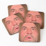 Liège sous - verres en bois joe rogan sauna visage 9, 5 cm lot de 4 pour boissons café table b Liège sous - verres en bois joe rogan sauna visage 9, 5 cm lot de 4 pour boissons café table b