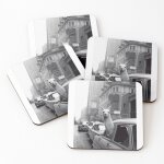 Liège sous - verres en bois lama de new york 9, 5 cm lot de 4 pour boissons café table b Liège sous - verres en bois lama de new york 9, 5 cm lot de 4 pour boissons café table b