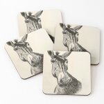 Liège sous - verres en bois mule 1 9, 5 cm lot de 4 pour boissons café table b Liège sous - verres en bois mule 1 9, 5 cm lot de 4 pour boissons café table b