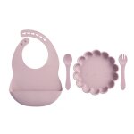 Lilas dasty - vaisselle en silicone pour nouveau - né, ventouse, assiette, gobelet, bavoir, cuillère, ... Lilas dasty - vaisselle en silicone pour nouveau - né, ventouse, assiette, gobelet, bavoir, cuillère, ...