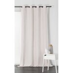 Linder - rideau obscurcissant - alaska - blanc cass� - 140 x 260 cm - beige