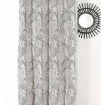 Linder - rideau � oeillets kerala taupe 140 x 260 cm - marron