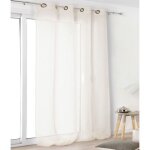 Linder - voilage � ?illets lin beige 145 x 260 cm - beige