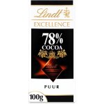 Lindt excellence chocolat noir 78% cacao 100g