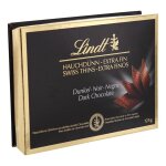 Lindt tablette chocolat extra fin 52% cacao, chocolat noir raffin�, 125g