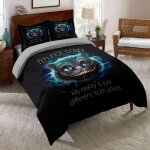 Linge de lit parure housse de couette alice au pays des merveilles x cm parure de lit pi�ces microfibre ...
