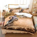 Linge de lit + x taies d'oreiller xcm microfibre housse de couette doux confortable housse de couette ...