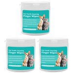 Lingettes dentaires pour chiens, douces et sans danger pour l'hygiene bucco - dentaire des animaux de ...