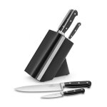 Lion sabatier - bloc arizona noir + 5 couteaux pluton 666580